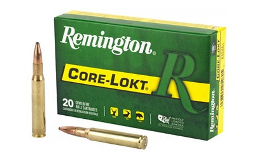 Remington 27826 Core-Lokt .30-06 Springfield 150GR Pointed Soft Point, 20RD Per Box 047700054605