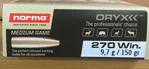 Norma Professional Hunter .270 Winchester 150GR Oryx, 20RD