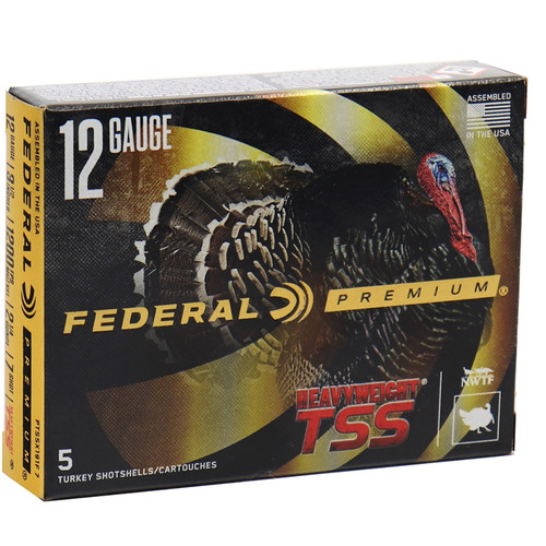 Federal Premium PTSSX191F 7 TSS 12GA ,3.5", #7, 1200FPS, 5RD Per Box,  604544637960