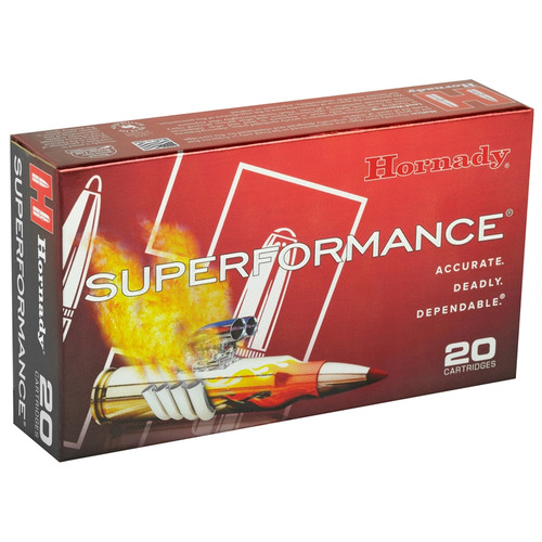 Hornady 81496 Superformance 6.5 Creedmoor, 129 GR, SST, 20RD Per Box 090255814965