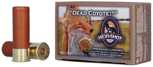 Hevi Shot HS43030 Dead Coyote 12GA, 3", T Shot , 1 1/2oz, 10RD Per Box  816383430309