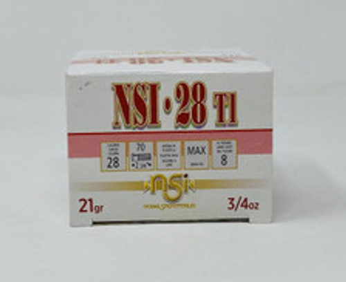 Nobler Sport ANSH288 28GA, T3, 2 3/4", 1oz,#8, 25RD Per Box