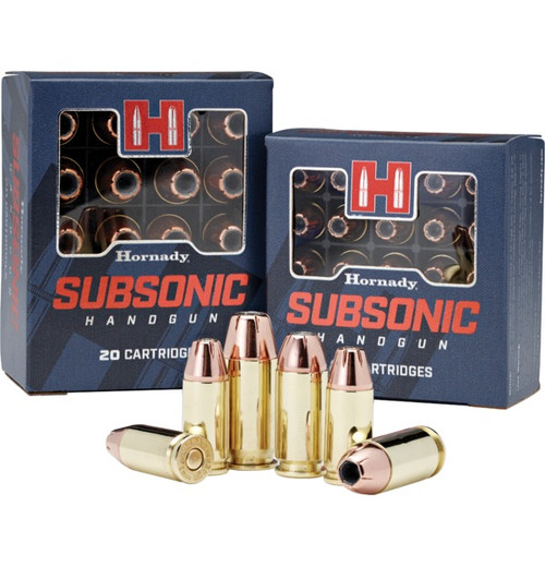 Hornady 91369 40 S&W Subsonic, 180GR, XTP, 20RD Per Box 090255913699