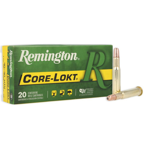 Remington 21395 30-30 Win, 170GR, Core-Lokt HP, 20RD Per Box, 047700054209