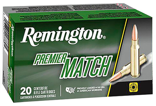 Remington 27676 Premier Match 6.8 SPC, 115GR, Sierra Matchking BTHP, 20RD Per Box, 047700382302