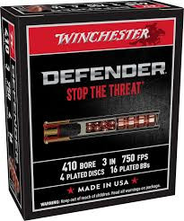 ボルテックスパワー【2箱】 Winchester S413PDX1 Defender .410 GA, 3