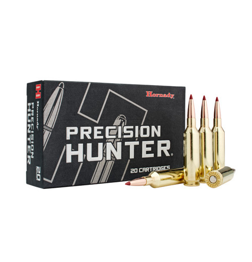 Hornady 83412 Precision Hunter 22 Creedmoor, 80GR, ELD-X, 20RD Per Box, 090255834123