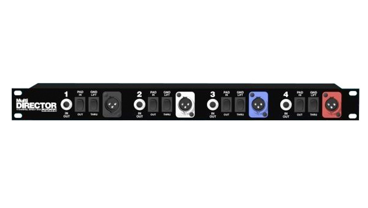 配信機器・PA機器・レコーディング機器 whirlwind MULTI-DIRECTOR Passive 4ch DI MULTI DIRECTOR | ベステックオーディオ株式会社