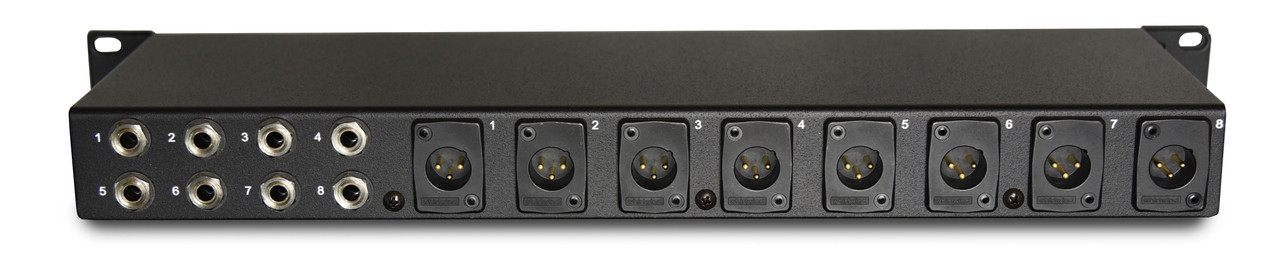 Whirlwind DIRECT8 - 8 channel rackmount DI