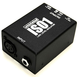 Whirlwind ISO 1 - This is a one channel transformer isolation box and line balancer. Whirlwind ISO 1 - This is a one channel transformer isolation box and line balancer.