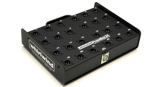 Whirlwind PB24 Press Box - These passive units distribute one line level input to multiple mic level outputs*. Each output is transformer isolated, provides excellent interchannel isolation and is ground lifted to help eliminate noise problems. Whirlwind TRSP-2F transformers are used throughout. Whirlwind PB24 Press Box - These passive units distribute one line level input to multiple mic level outputs*. Each output is transformer isolated, provides excellent interchannel isolation and is ground lifted to help eliminate noise problems. Whirlwind TRSP-2F transformers are used throughout.