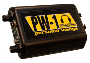 Whirlwind PW-1 Personal Wedge - This is a high powered stereo headphone driver for use with on stage in-ear monitoring systems. The PW-1 is a hardwired beltpack unit that has left and right balanced, line level XLR inputs. Whirlwind PW-1 Personal Wedge - This is a high powered stereo headphone driver for use with on stage in-ear monitoring systems. The PW-1 is a hardwired beltpack unit that has left and right balanced, line level XLR inputs.