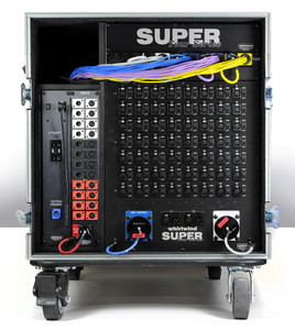 Whirlwind STSR358 - SUPER TOUR - The Whirlwind Super Tour is an entire 58-ch Concert Series snake system, neatly packed into a single road case. The Whirlwind Super Tour is an entire 58-ch Concert Series snake system, neatly packed into a single road case. 3-way iso split w/TRSP2F transformers.