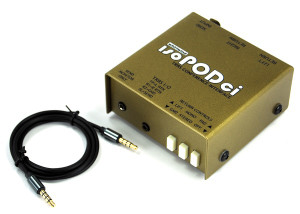 Whirlwind ISOPODCI Professional audio interface for the headset jack of your mobile device. Perfect for remote conferencing and audio presentations. The Whirlwind ISOPODCI is a unique adapter that converts the TRRS jack audio of any mobile device into professional balanced signals. Output signals from the headphone section are transformer balanced and returned through 3 pin male XLR jacks. Line level audio sources can be sent into the microphone input of the mobile device through a balanced XLR input. A four conductor 3.5TRRS cable is included. Whirlwind ISOPODCI Professional audio interface for the headset jack of your mobile device. Perfect for remote conferencing and audio presentations. The Whirlwind ISOPODCI is a unique adapter that converts the TRRS jack audio of any mobile device into professional balanced signals. Output signals from the headphone section are transformer balanced and returned through 3 pin male XLR jacks. Line level audio sources can be sent into the microphone input of the mobile device through a balanced XLR input. A four conductor 3.5TRRS cable is included.