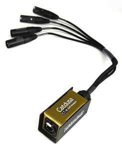 Whirlwind CT-M - Catdusa is a 4 channel analogue snake box that uses shielded Cat5 cable instead of traditional multipair cable.
