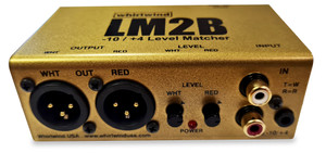 Whirlwind LM2B Unbalanced to Balanced Level Matcher Whirlwind LM2B Unbalanced to Balanced Level Matcher
