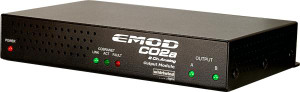 Whirlwind CO2 - This Whirlwind's 2-channel CobraNet output module. Use it to provide networked digital audio wherever a 2-channel feed is required such as direct to an amp rack, feeding powered speaker arrays, stereo background music, paging systems and multimedia presentations. Whirlwind CO2 - This Whirlwind's 2-channel CobraNet output module. Use it to provide networked digital audio wherever a 2-channel feed is required such as direct to an amp rack, feeding powered speaker arrays, stereo background music, paging systems and multimedia presentations.
