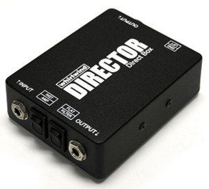 Whirlwind Director - This premium direct box converts an unbalanced line, instrument or speaker level signal to low impedance balanced mic level. Whirlwind Director - This premium direct box converts an unbalanced line, instrument or speaker level signal to low impedance balanced mic level.