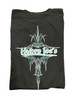 Hydro Joes Black Shirt with Aqua and White Design