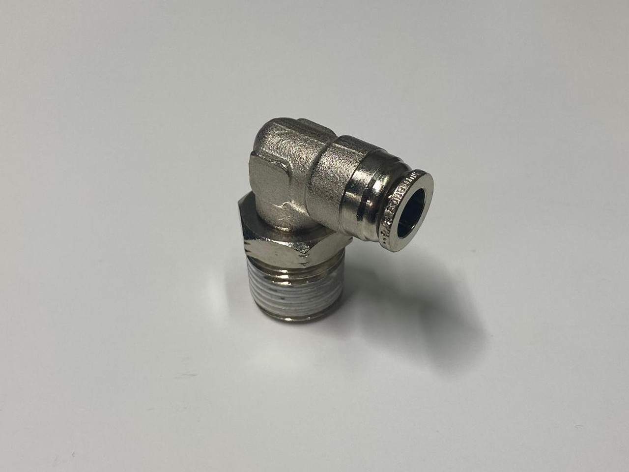 3/8" PTC x 1/2" NPT Swivel Elbow