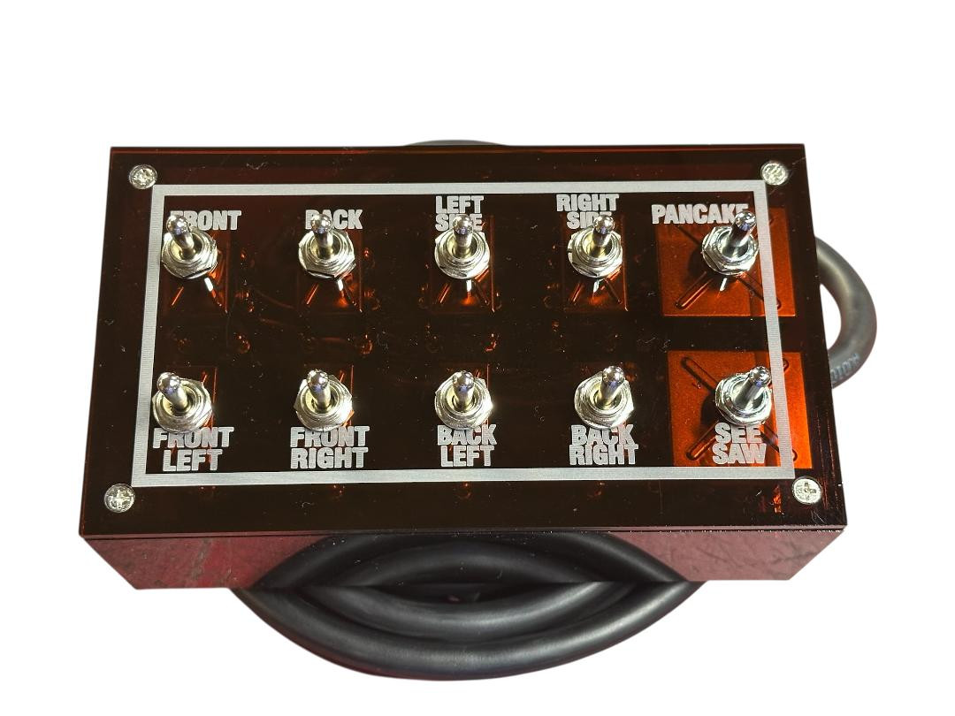 10-Switch Box Pre-Wired (Smoke)