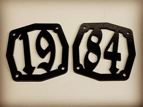 Vehicle Year Back Plates (Please specify what year)