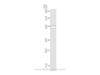 Western Blot analysis of Human normal liver tissue using FOXC1 Polyclonal Antibody at dilution of 1/400