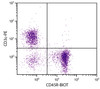 BALB/c mouse splenocytes were stained with Rat Anti-Mouse CD45R-BIOT (Cat. No. 98-787) and Rat Anti-Mouse CD3?-PE followed by Streptavidin-FITC .