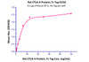 Immobilized Mouse B7-2, His Tag at 2 ug/mL (100 uL/well) can bind Rat CTLA-4, Fc Tag with a linear range of 0.2-6 ng/mL.