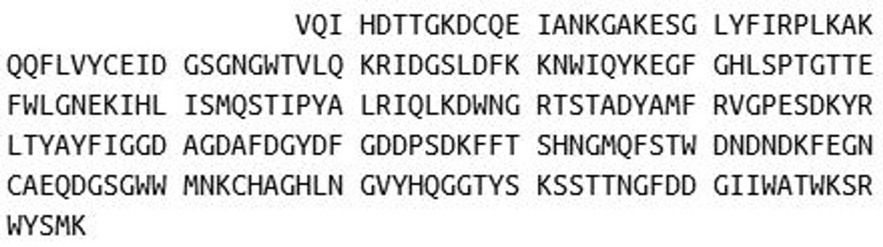 Mouse Recombinant Fibrinogen Gamma (FGg)