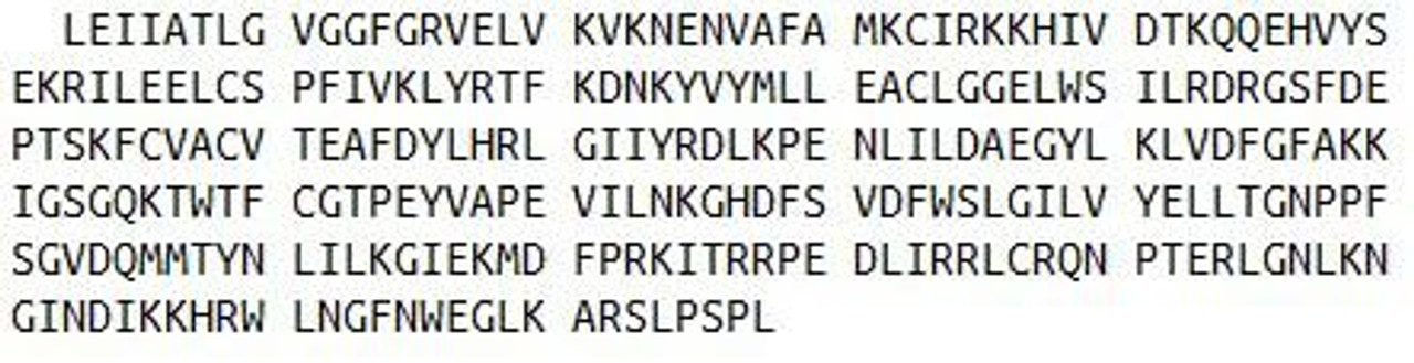 Human Recombinant Protein Kinase, cGMP Dependent Type II (PRKG2)