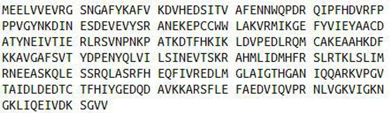 Human Recombinant Fragile X Mental Retardation 1 (FMR1)