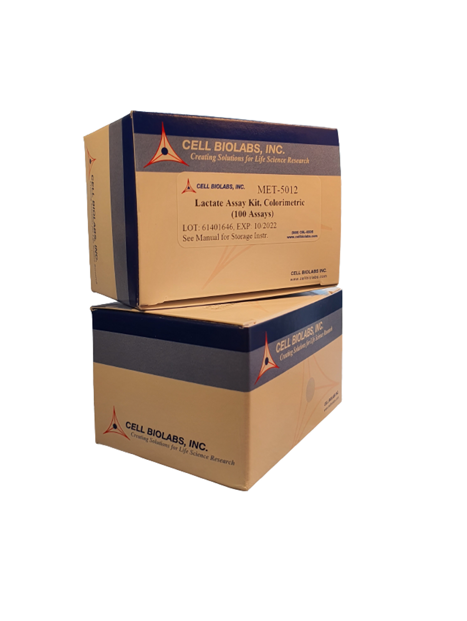 Lactate Assay Kit Colorimetric 100 Assays Cat MET-5012