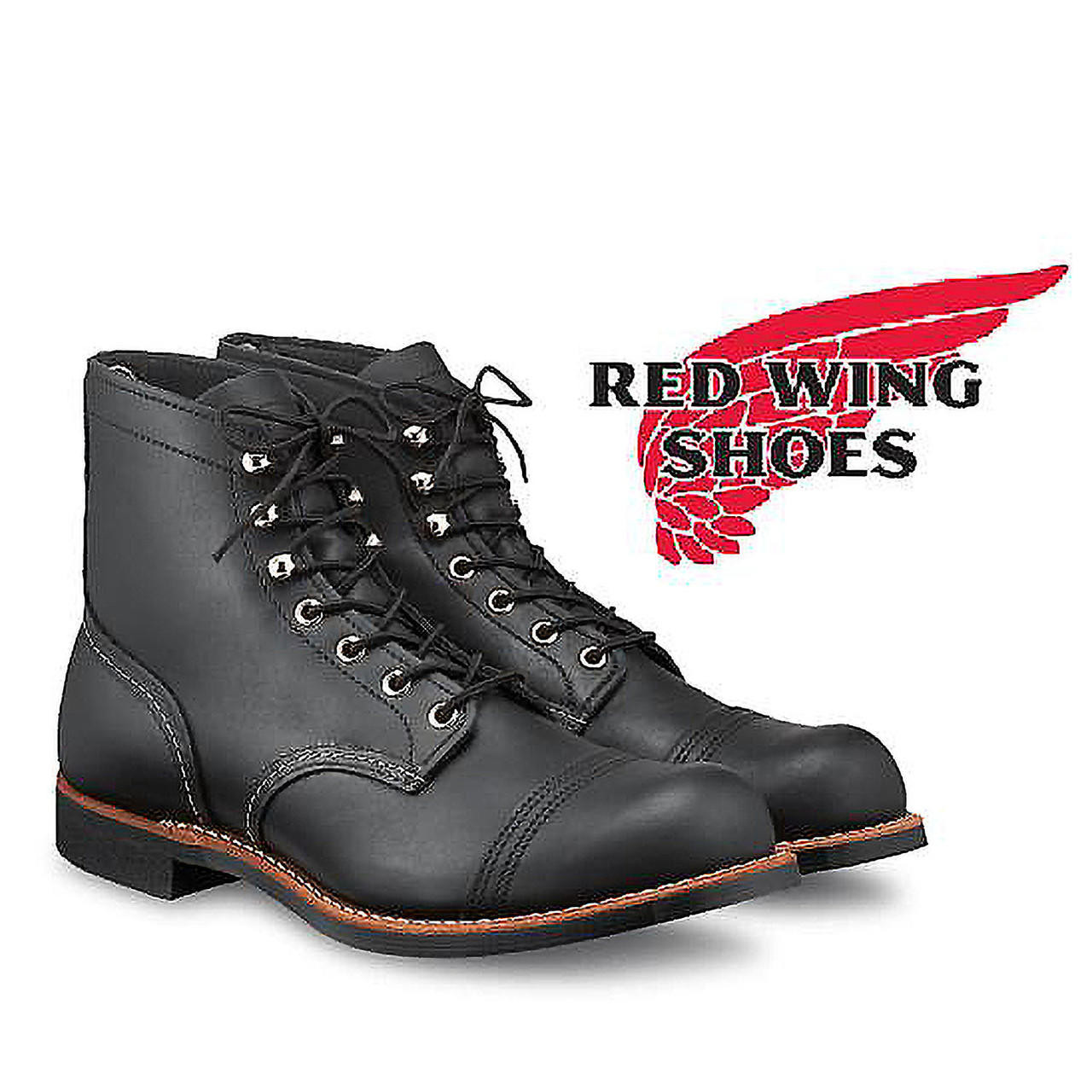Redwing 8084 Iron Ranger Black Boots - Golders Toowoomba