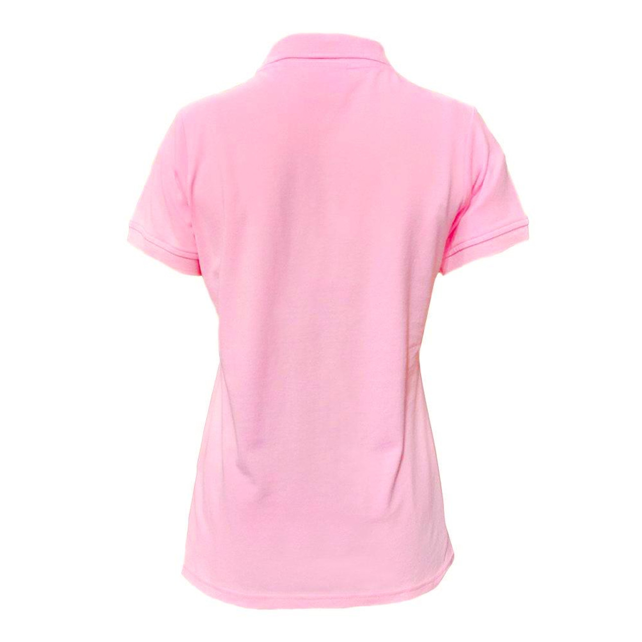 Born Out Here BLP7001 Ladies Short Sleeve Polo Shirt in Musk