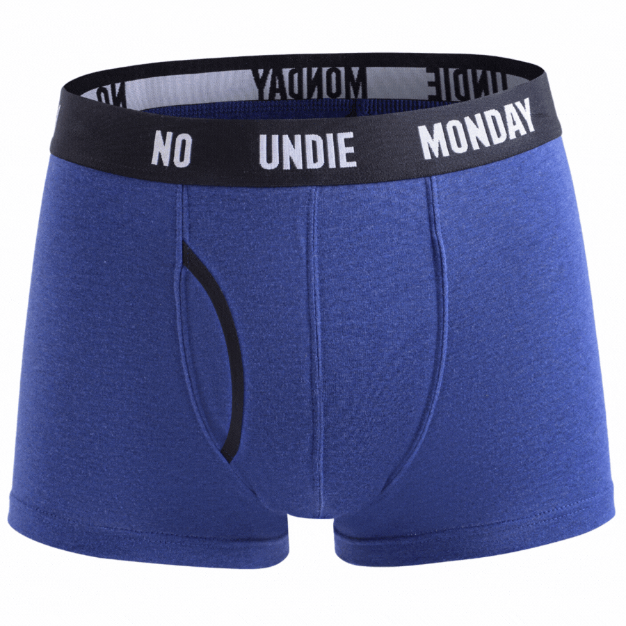  No Undie Monday Trunks 3 Pack YB1 (Buy 2+ Packs Save $5 per pack or Buy 4+ Save $10 per pack) 