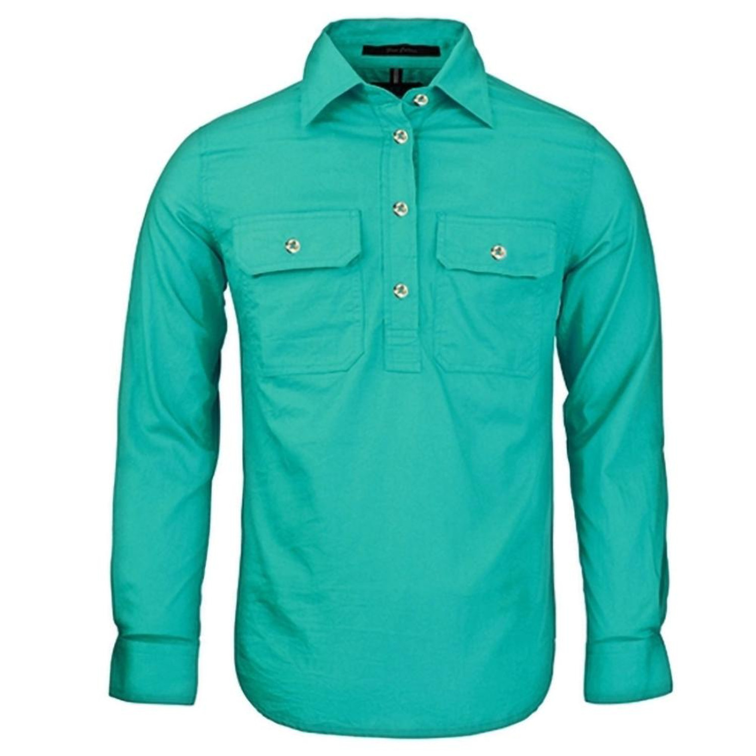 Ritemate RM300CF Pilbara Womens Closed Front Shirt Jade Bulk Deal, Buy 4 for dollar44.95 Each