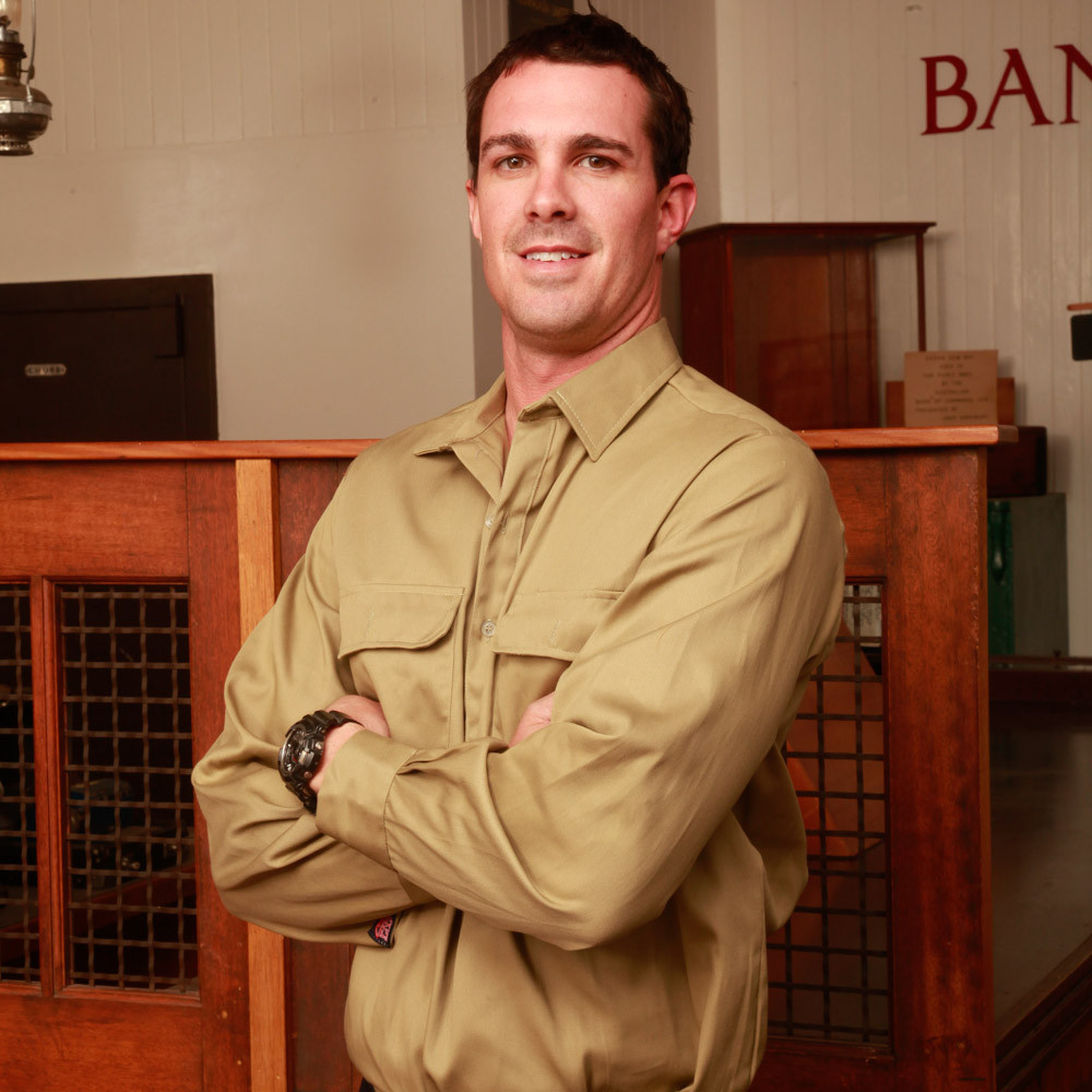 Copperhead Men's Khaki Long Sleeve/Closed Front XS - 11XL