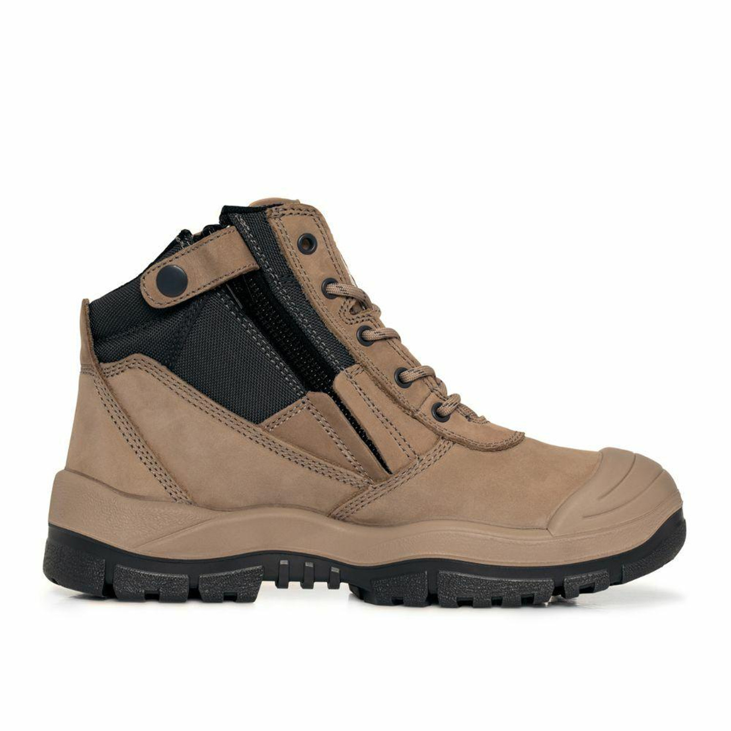 Mongrel Boots Mongrel Zipsider Safety Boot in Stone 461060