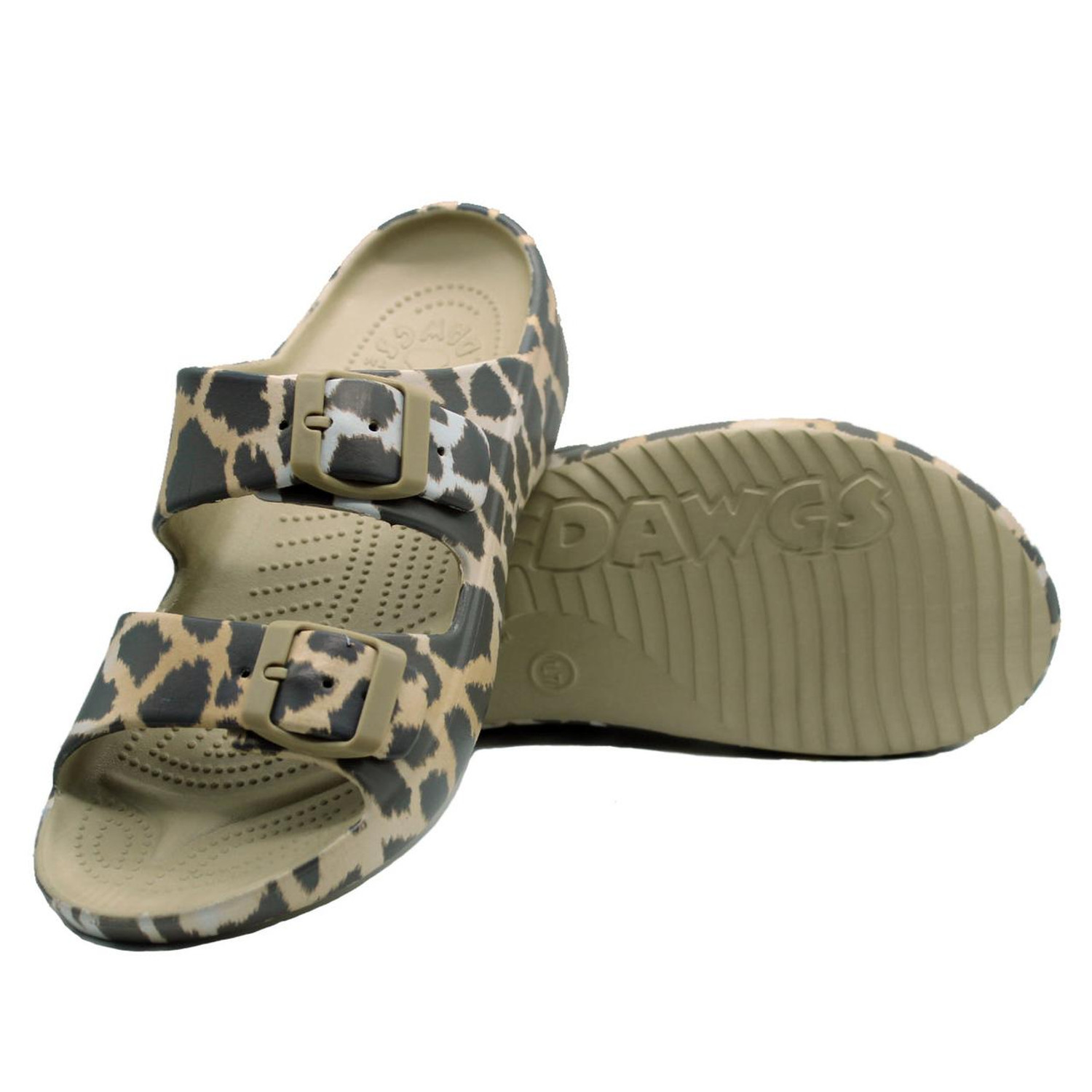 Dawgs Ladies Comfort Double Strap in Animal (Bulk Buy Deal, Buy 2 or more Ladies 2 Strap or Comfort Double Strap for $64.95 Each!)