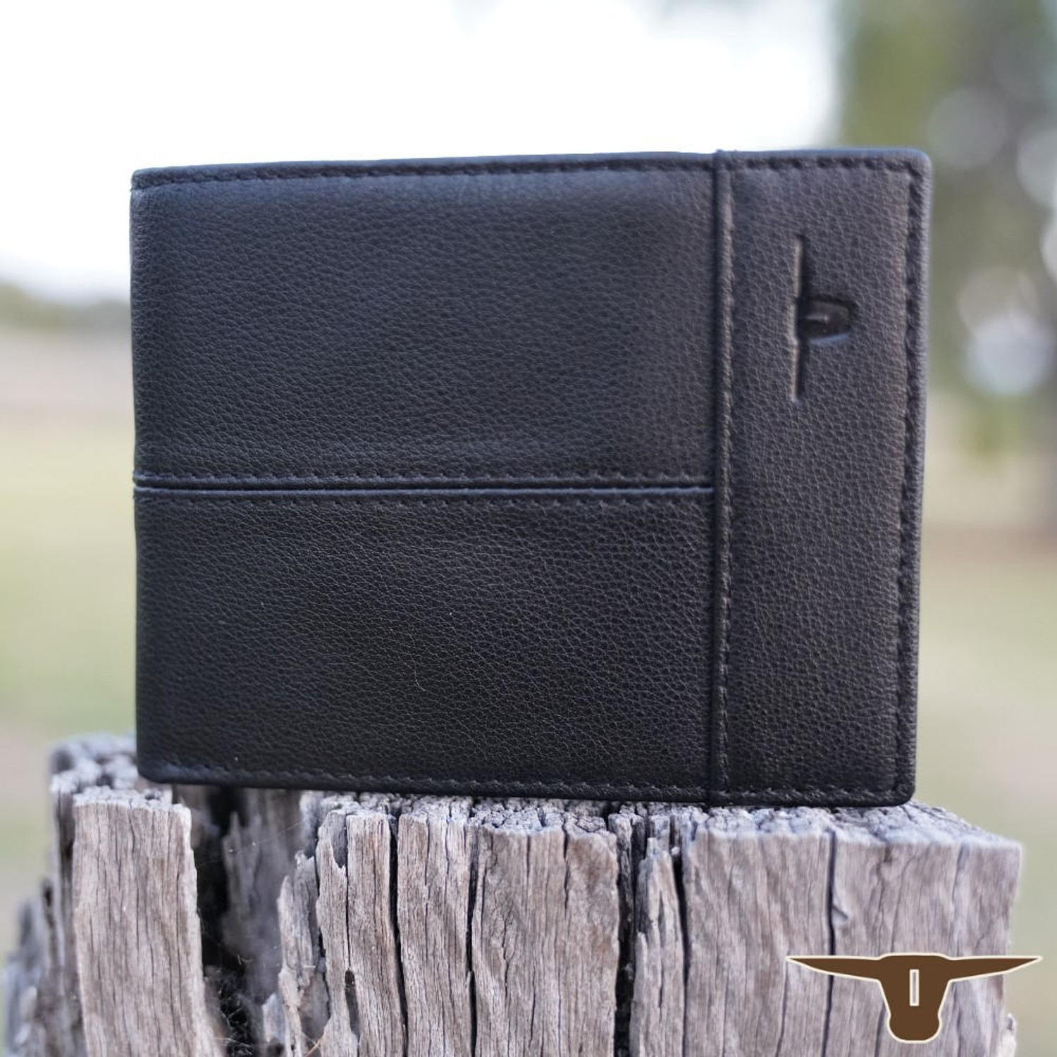   BOH  Genuine RFID Blocking Leather Wallet - Premium Black  