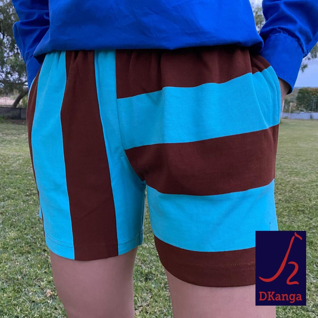 DKanga Dkanga Middy Shorts In Marine/Coco (Buy 6+ Save $10each) 