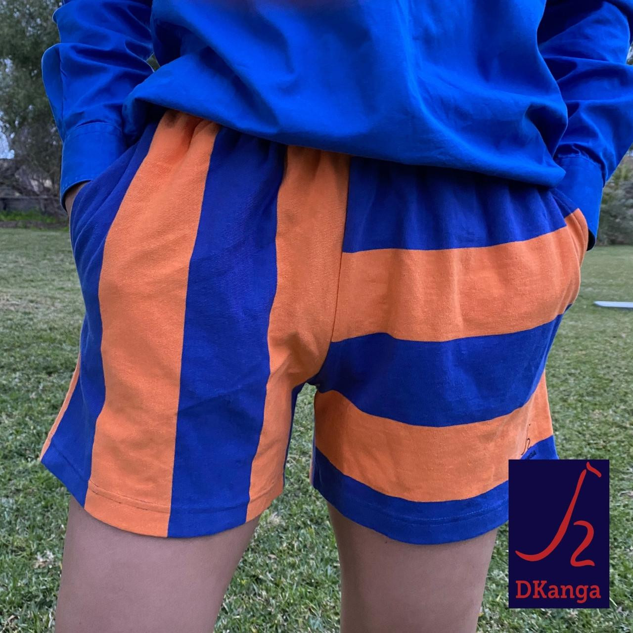 DKanga Dkanga Middy Shorts In Regatta/Gold (Buy 6+ Save $10each) 