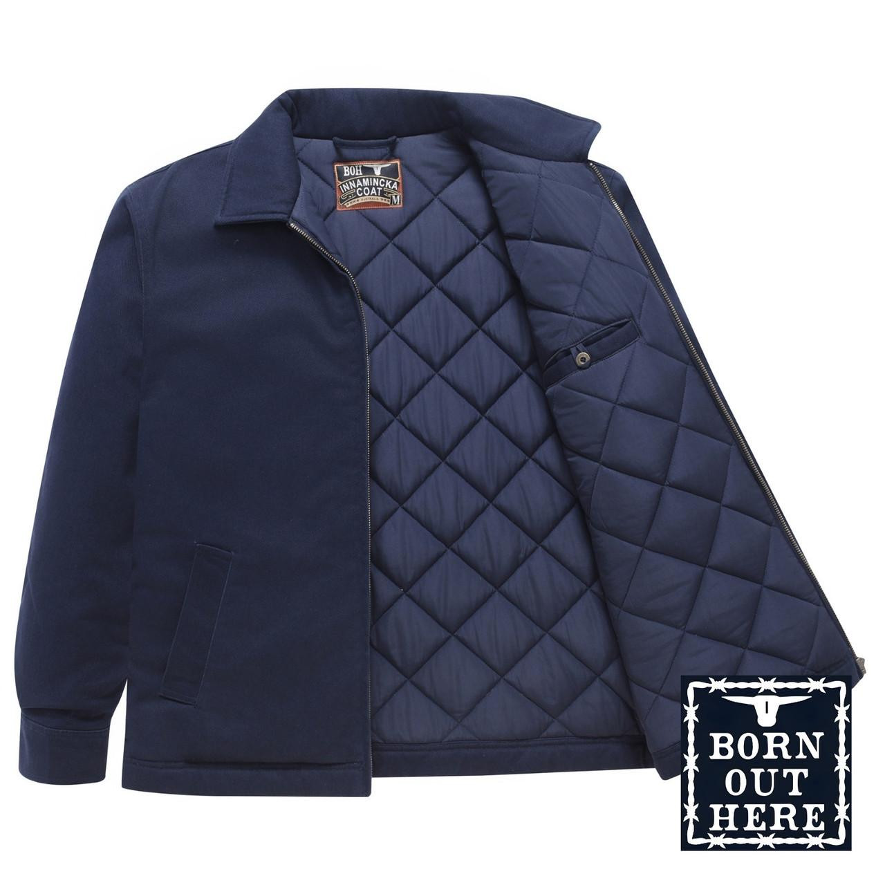  Born Out Here Innamincka Jacket in Midnight 