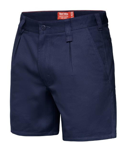 Yakka Y05350 Drill Shorts with Belt Loops in Navy Bulk Buy Deal, Buy 4 or more Y05350 Shorts for dollar54.95 Each