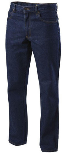 Yakka Y03514 1/4Oz Enzyme Washed Rigid Denim Jeans Bulk Buy Deal, Buy 4 or more Y03514 Jeans for dollar84.95 Each