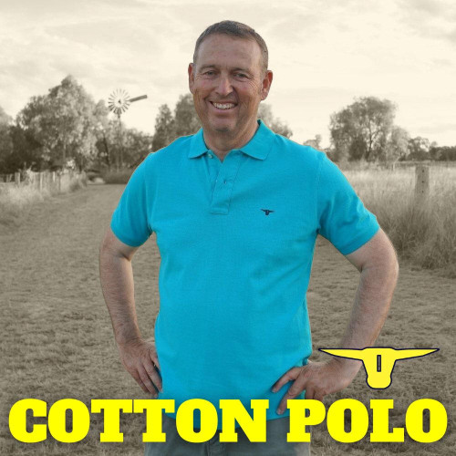  Born Out Here BMP5001 S - 11XL Mens Short Sleeve 100% Cotton Polo Shirt in PETROL (Bulk Deal, Buy 4+ Save $10 each!) 