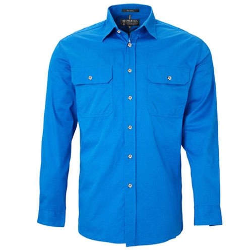 EMBROIDERY - Mens Light Blue Shirts buy 20