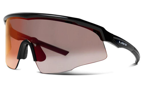 Liive Sunglasses LS105A Z Chisel Safety Sunglasses in Mirror Matt Xtal Smoke