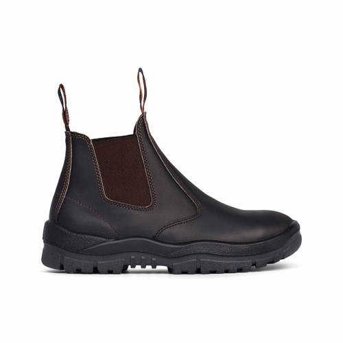Mongrel Boots Mongrel Slip On Non Safety Boot in Claret Brown 940030 